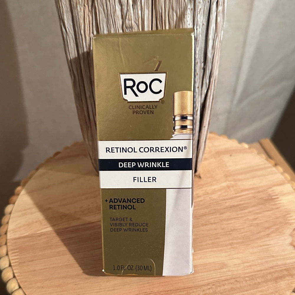 RoC Retinol Correxion Deep Wrinkle Filler - Gold & White